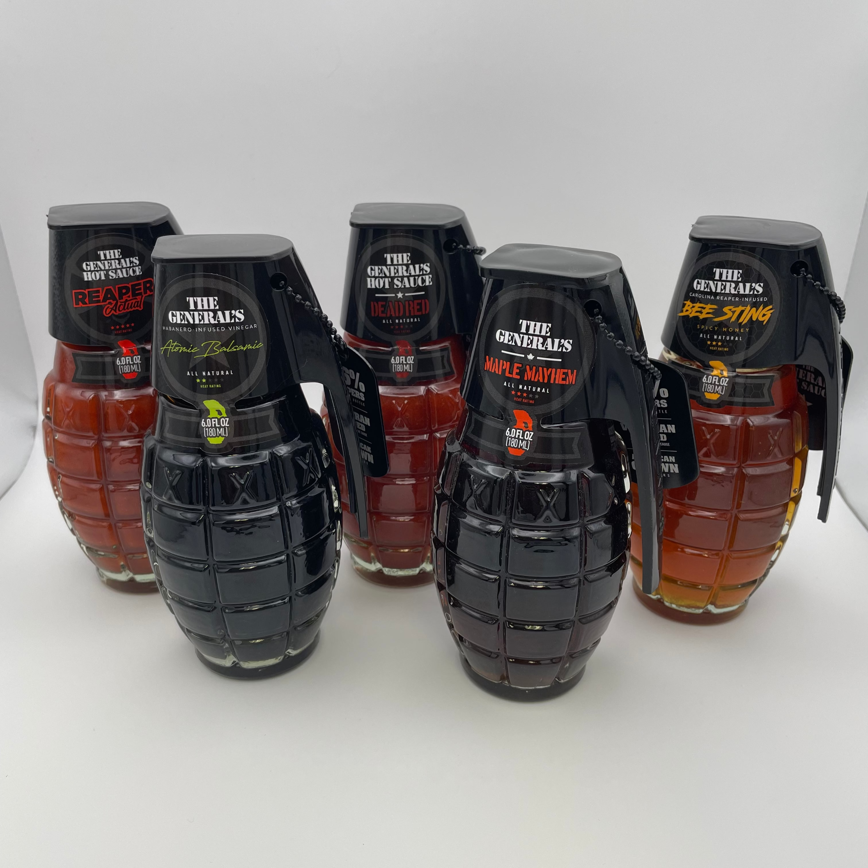 The General's Hand Grenade Sauces